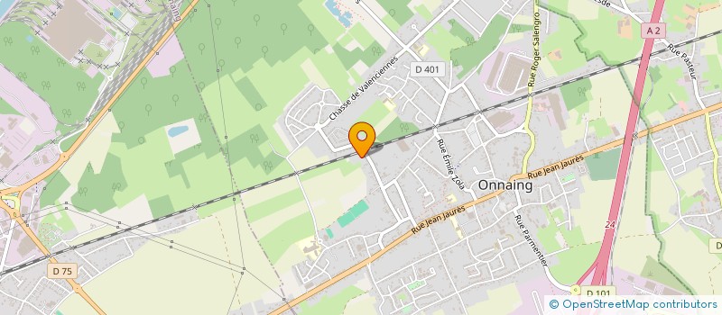 localisation de l'entreprise OLYMPIQUE ONNAINGEOIS à ONNAING