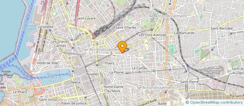 localisation de l'entreprise OLYMPIQUE PIZZA à MARSEILLE