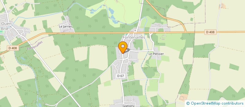 localisation de l'entreprise OLYMPKIDS 77 PROJECT  FONTENAILLES