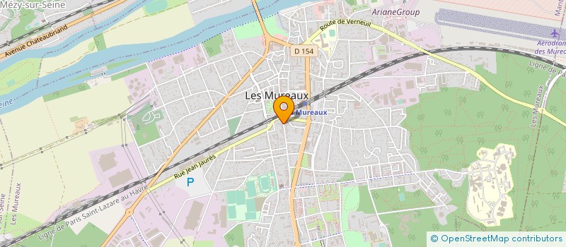 localisation de l'entreprise OLYMPUS à LES MUREAUX