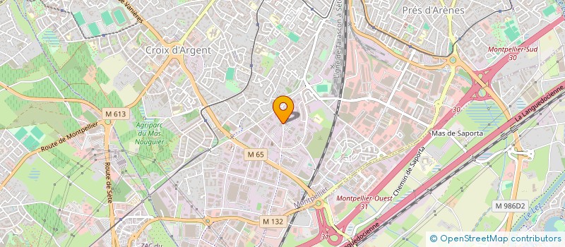 localisation de l'entreprise OLYMPUS NETWORK  MONTPELLIER