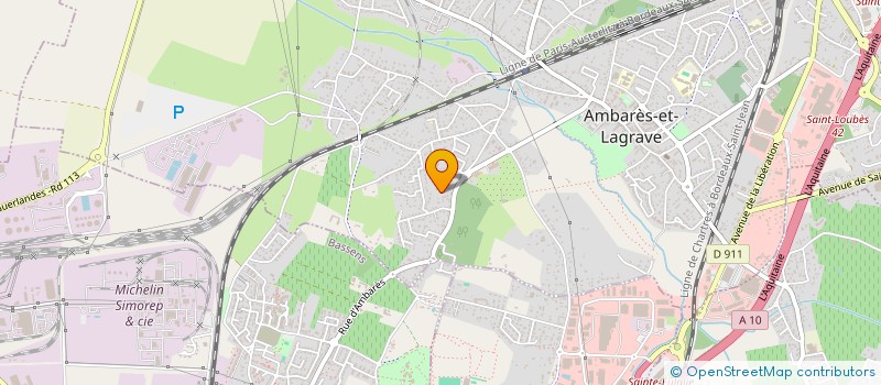 localisation de l'entreprise OLYN  AMBARES-ET-LAGRAVE