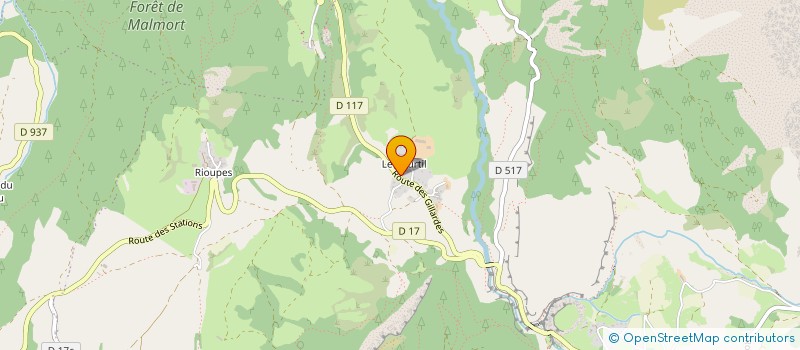 localisation de l'entreprise OLYNA  DEVOLUY