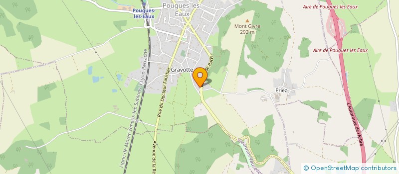 localisation de l'entreprise OLYNTHOS  POUGUES-LES-EAUX