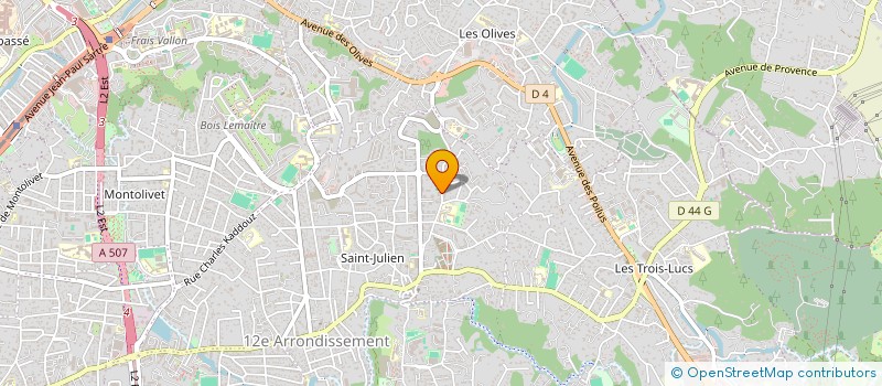 localisation de l'entreprise OLYNX à MARSEILLE