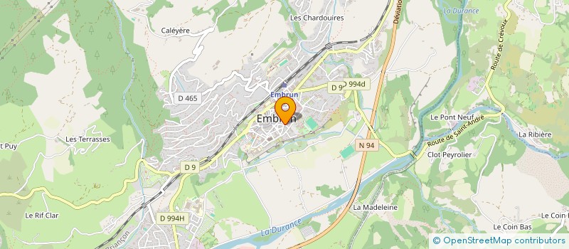 localisation de l'entreprise OLYOSIMMO  EMBRUN