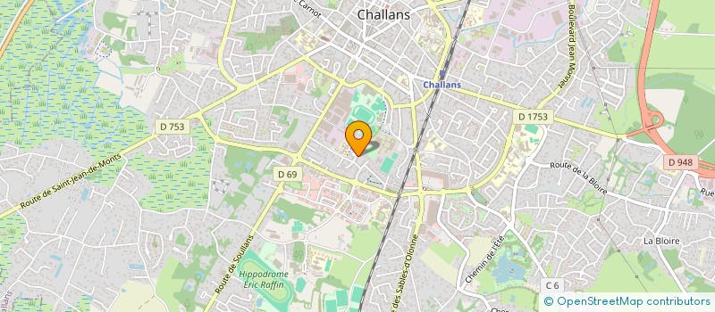 localisation de l'entreprise OLYPOP IMMO  CHALLANS