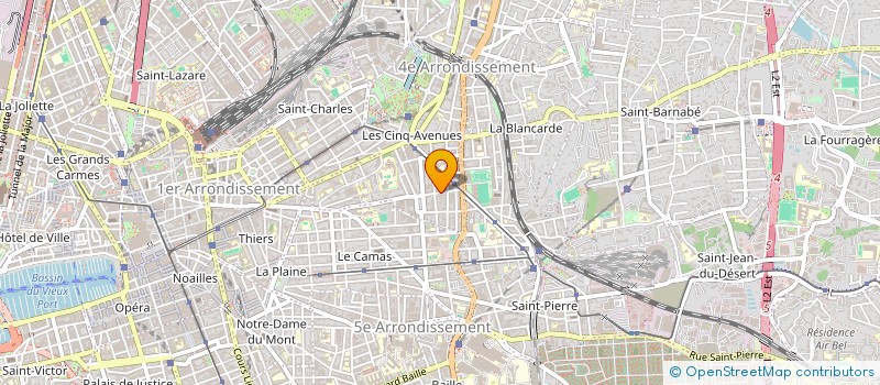 localisation de l'entreprise OLYS  MARSEILLE 4EME