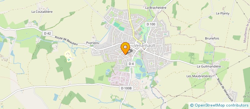 localisation de l'entreprise OLYSA  VENANSAULT