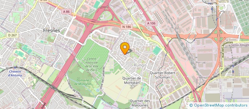 localisation de l'entreprise OLYSE à RUNGIS