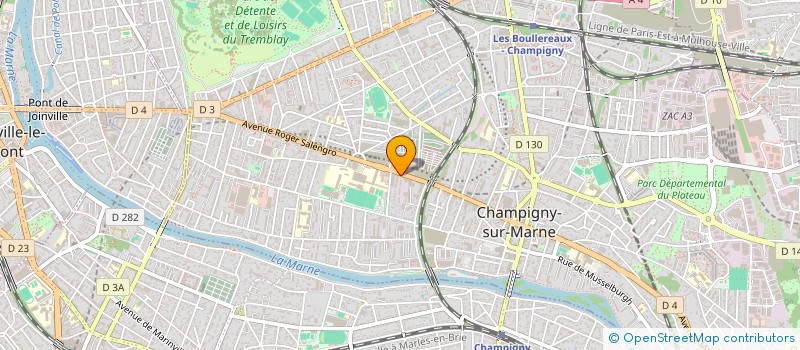 localisation de l'entreprise OLYSE CONSEILS à CHAMPIGNY-SUR-MARNE