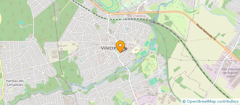 localisation de l'entreprise OLYSIMMO  VILLECRESNES