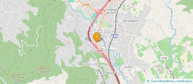 localisation de l'entreprise OLYSO  SOLLIES-PONT