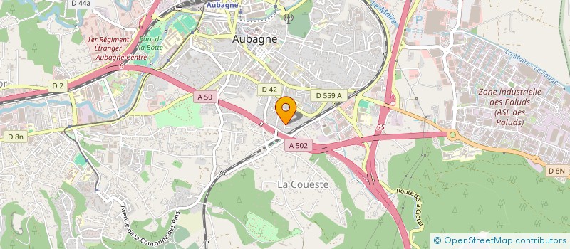 localisation de l'entreprise OLYV à AUBAGNE