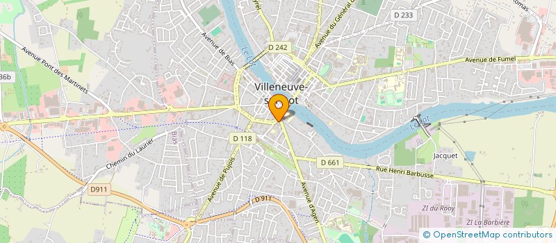 localisation de l'entreprise OLYX  VILLENEUVE-SUR-LOT