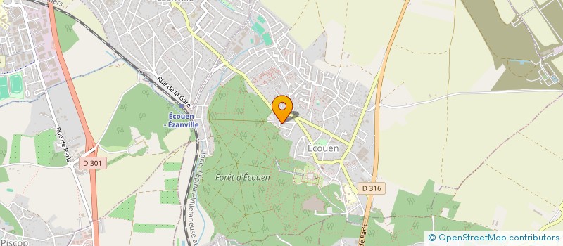 localisation de l'entreprise OLYX INTERCOMM à ECOUEN