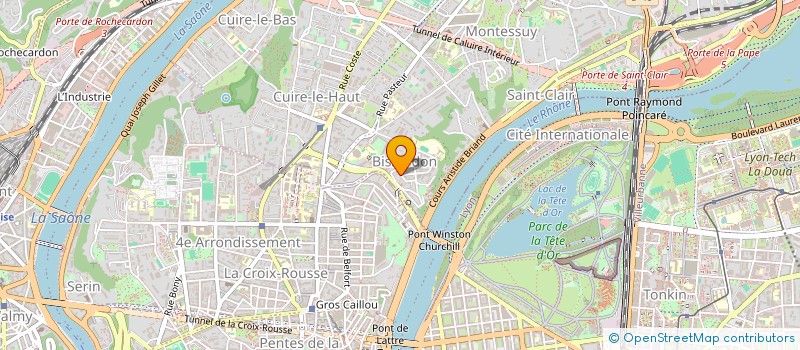 localisation de l'entreprise OLZ COMPAGNIE  CALUIRE-ET-CUIRE