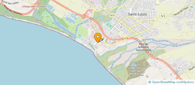 localisation de l'entreprise OM 1969  SAINT-LOUIS