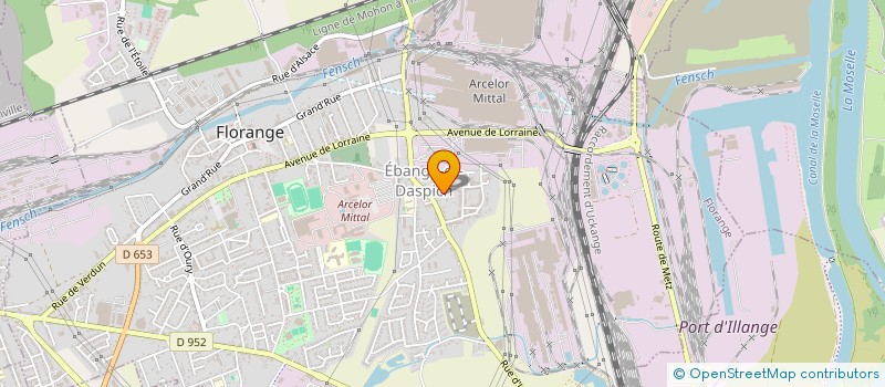 localisation de l'entreprise OM  FLORANGE