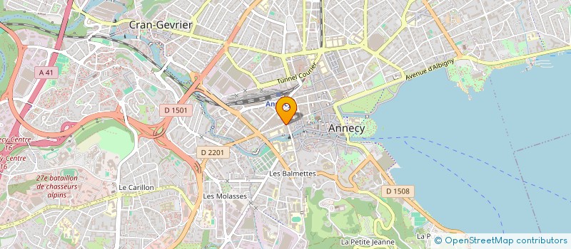 localisation de l'entreprise OM  ANNECY