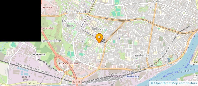 localisation de l'entreprise OM BATIMENT à NANTES