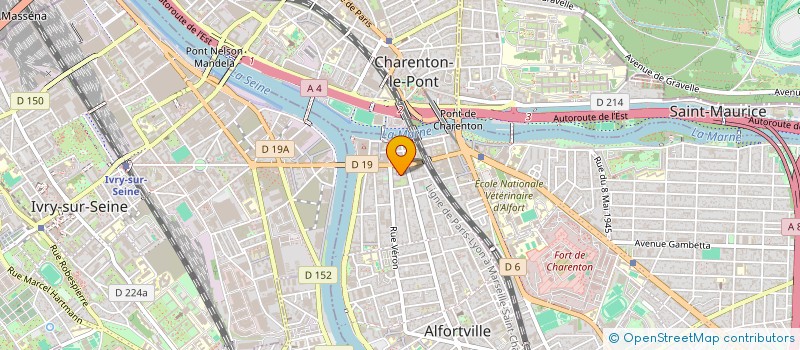 localisation de l'entreprise OM BATIMENT à ALFORTVILLE