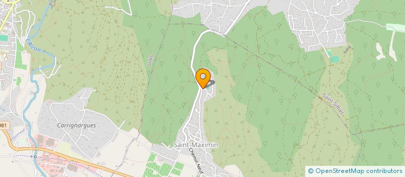 localisation de l'entreprise OM FACADE  SAINT-MAXIMIN