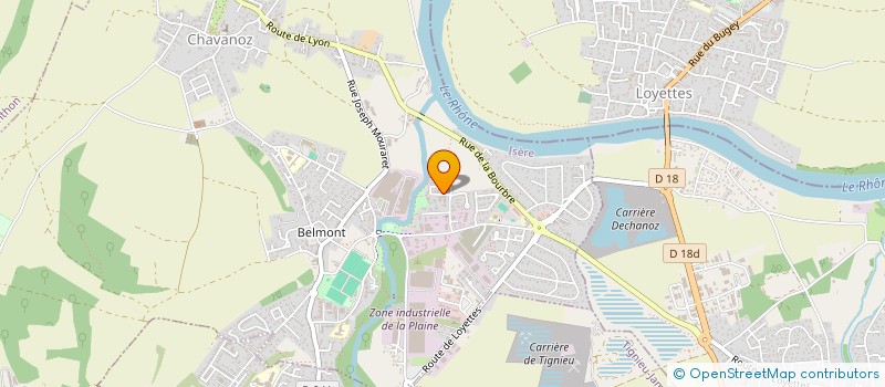 localisation de l'entreprise OM FINANCEMENT  CHAVANOZ