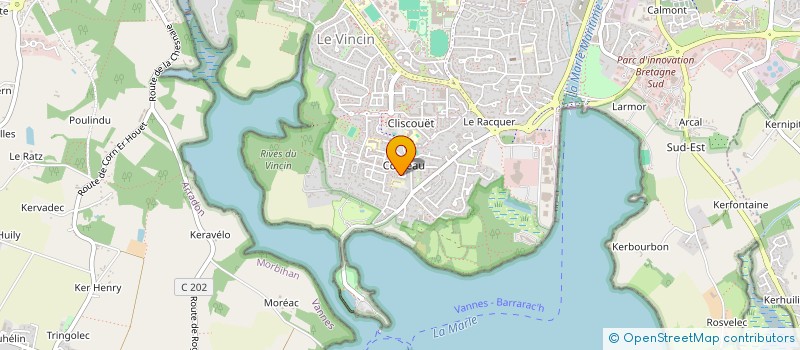 localisation de l'entreprise OM INVEST à VANNES