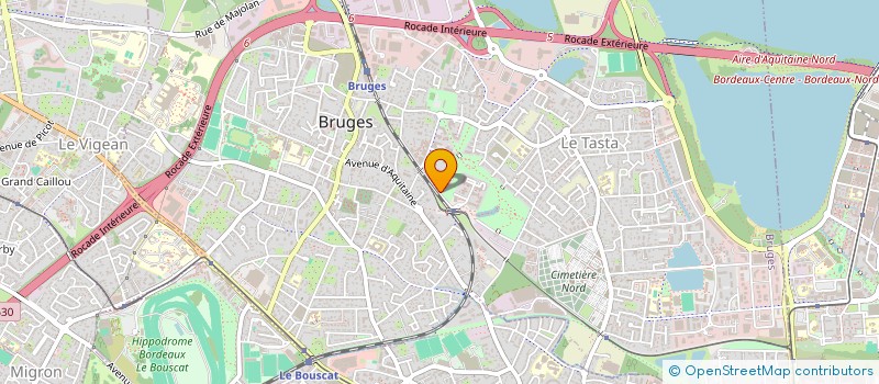 localisation de l'entreprise OM MANI 33  BRUGES