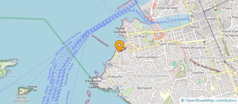 localisation de l'entreprise OM MELODY  MARSEILLE