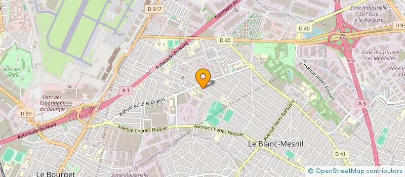 localisation de l'entreprise OM NAMAH SHIVAY à LE BLANC-MESNIL