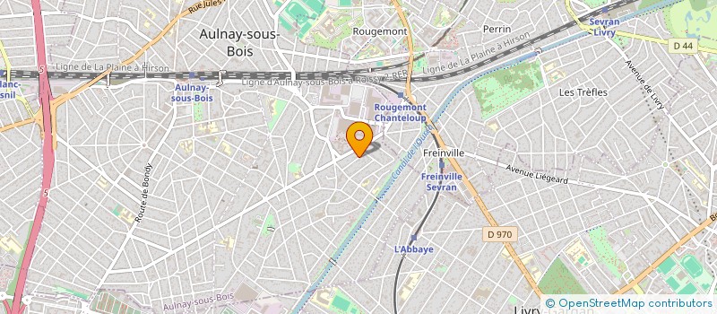 localisation de l'entreprise OM NEGOCE CLINIQUE AUTO à AULNAY-SOUS-BOIS