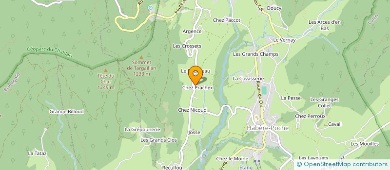 localisation de l'entreprise OM'OUVEMENT DE L'HETRE à HABERE-POCHE