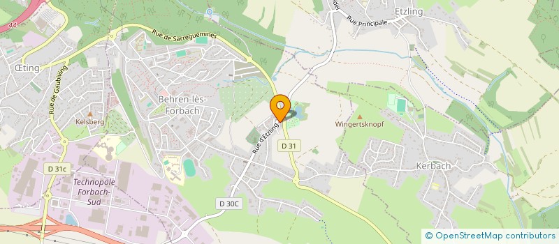 localisation de l'entreprise OM'S CVC  KERBACH