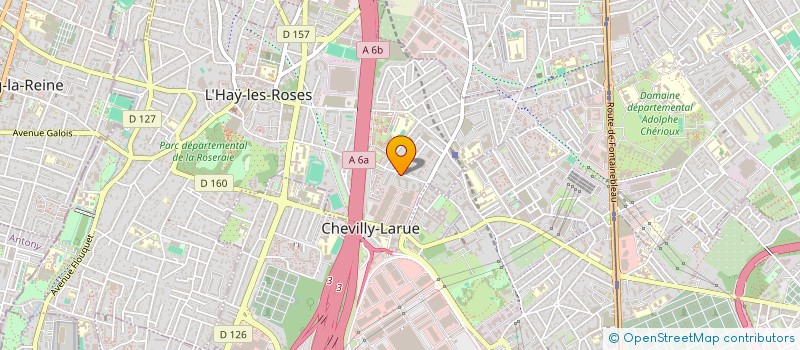 localisation de l'entreprise OM SAI SHARAVANABABA  L'HAY-LES-ROSES