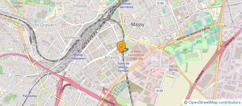 localisation de l'entreprise OM SAM INVEST à MASSY