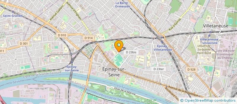 localisation de l'entreprise OM SERVICES  EPINAY-SUR-SEINE