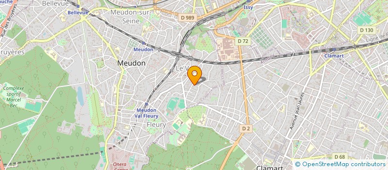 localisation de l'entreprise OM SHAKTI à MEUDON