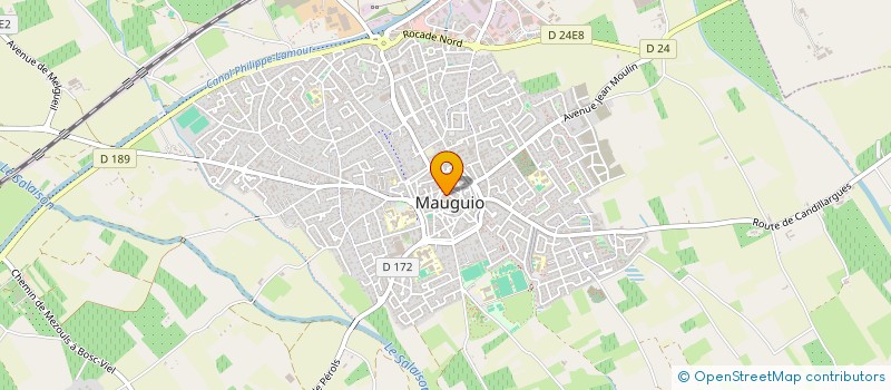 localisation de l'entreprise OM-SPIRIT  LA GRANDE-MOTTE