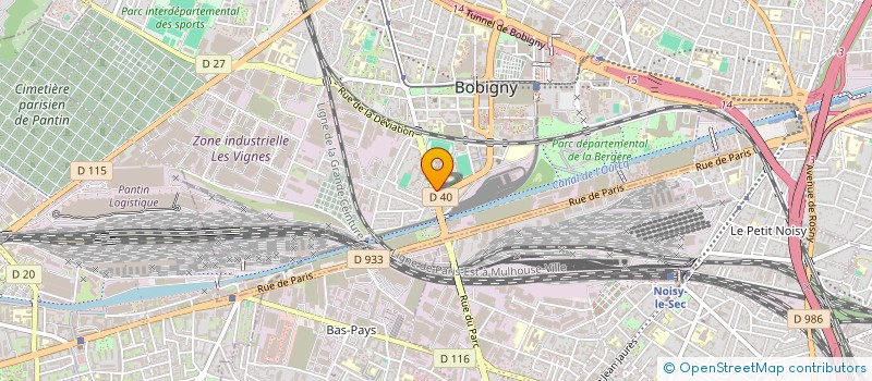 localisation de l'entreprise OM SUSHI  BOBIGNY