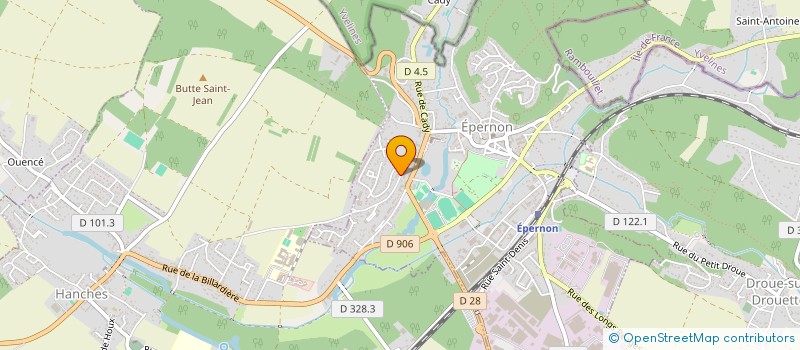 localisation de l'entreprise OM TAXI à EPERNON