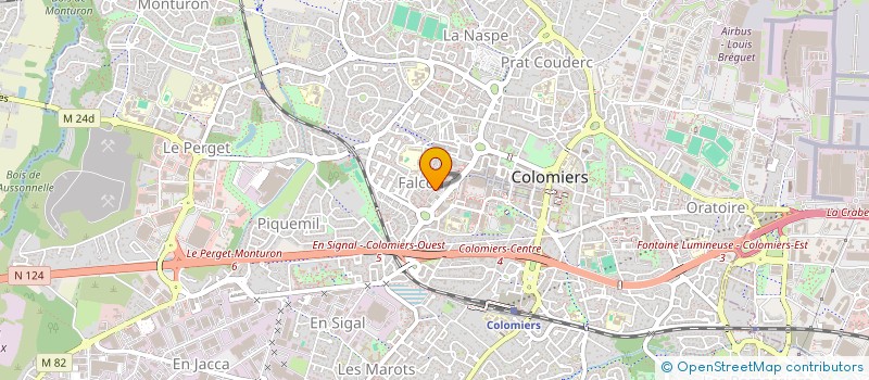 localisation de l'entreprise OM TOULOUSE à COLOMIERS