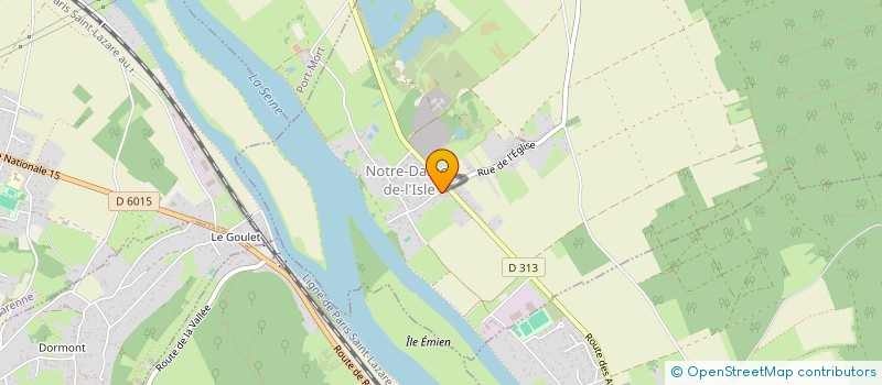 localisation de l'entreprise OM2C  NOTRE-DAME-DE-L'ISLE