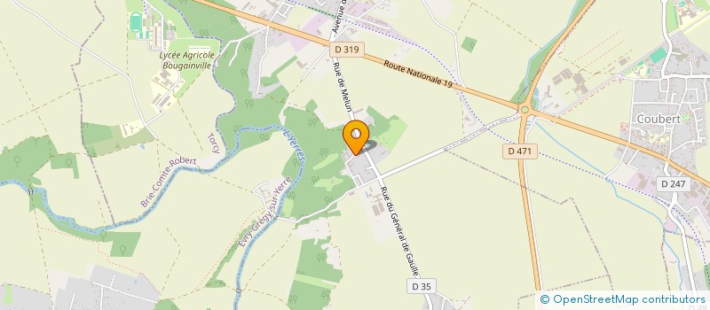 localisation de l'entreprise OM2L TEAM SPORT  GRISY-SUISNES