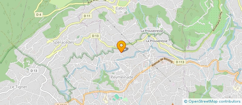 localisation de l'entreprise OMA à PEYMEINADE