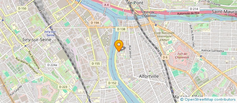 localisation de l'entreprise OMA  ALFORTVILLE
