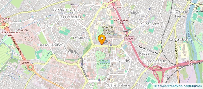 localisation de l'entreprise OMA CHAUFFAGE à TOULOUSE