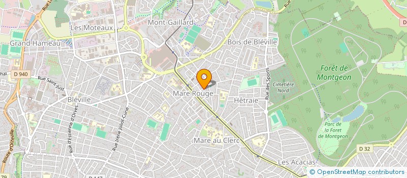 localisation de l'entreprise OMA HARMONIE KAFFEE  LE HAVRE