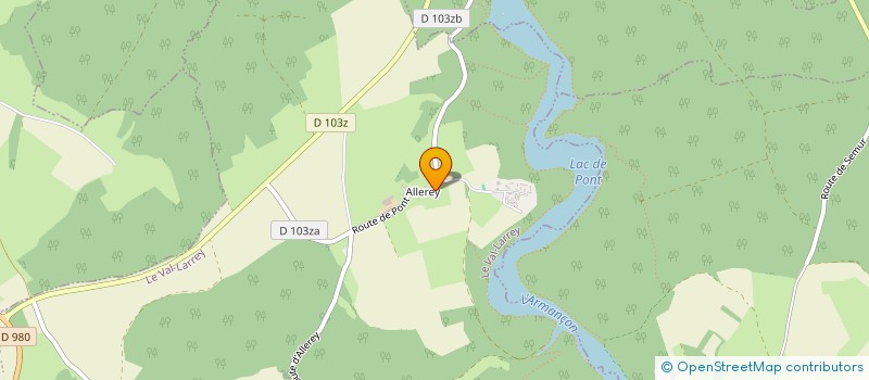 localisation de l'entreprise OMA-ONE  LE VAL-LARREY